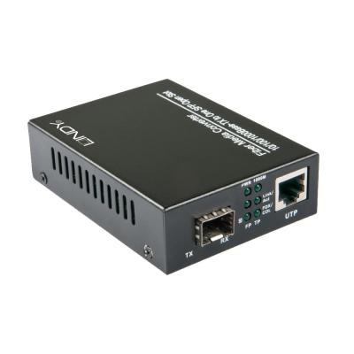 Gigabit Media Converter With SFP Slo